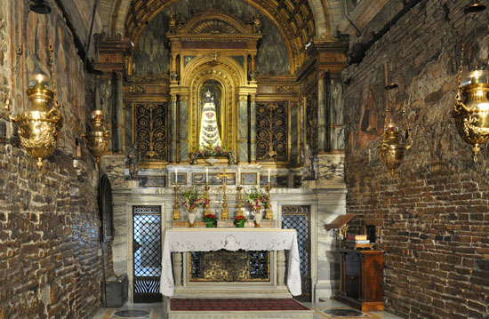 Altar in the Holy House